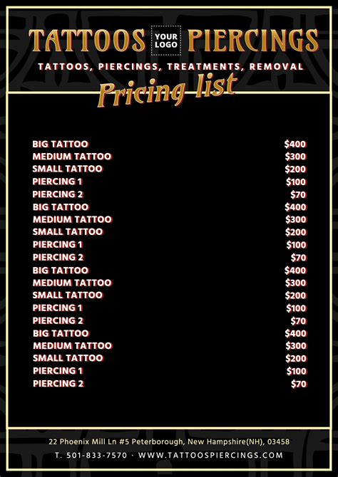 tattoo shop near me|tattoo shop near me with price list.